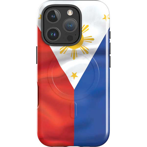 Philippines Flag iPhone 16 Pro Magsafe Impact Case